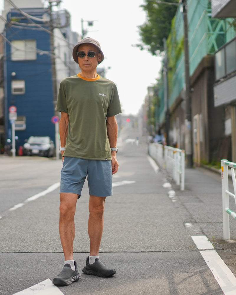 Min.Shorts Pewter Blue