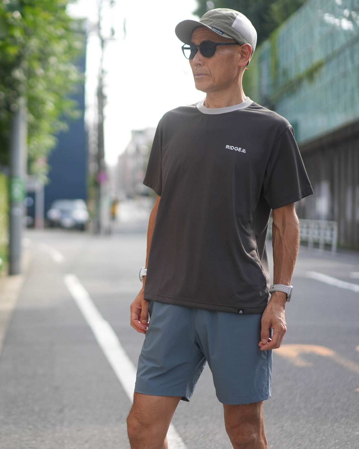 Min.Shorts Pewter Blue