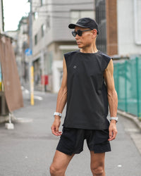 DEAD LEAF FRENCH SLEEVE TEE BLACK