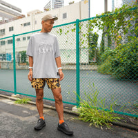 MMA_Jerry Ukai PONCHOMAN CAMO Hike&Run Shorts Beige Ponchoman Camo