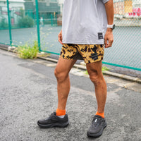 MMA_Jerry Ukai PONCHOMAN CAMO Hike&Run Shorts Beige Ponchoman Camo