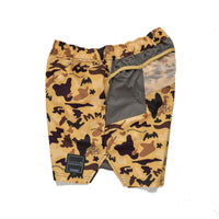 MMA_Jerry Ukai PONCHOMAN CAMO Hike&Run Shorts Beige Ponchoman Camo