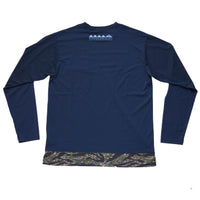 MMA Basic Pocket Long Tee Navy