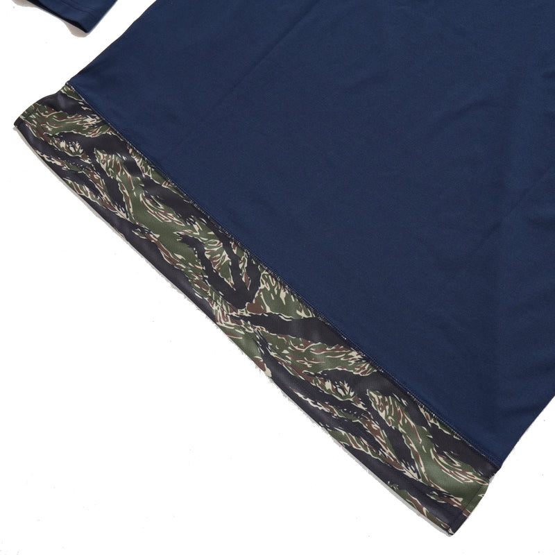 MMA Basic Pocket Long Tee Navy