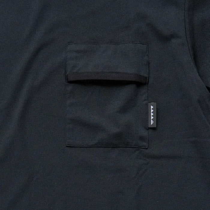 MMA Basic Pocket Long Tee Black