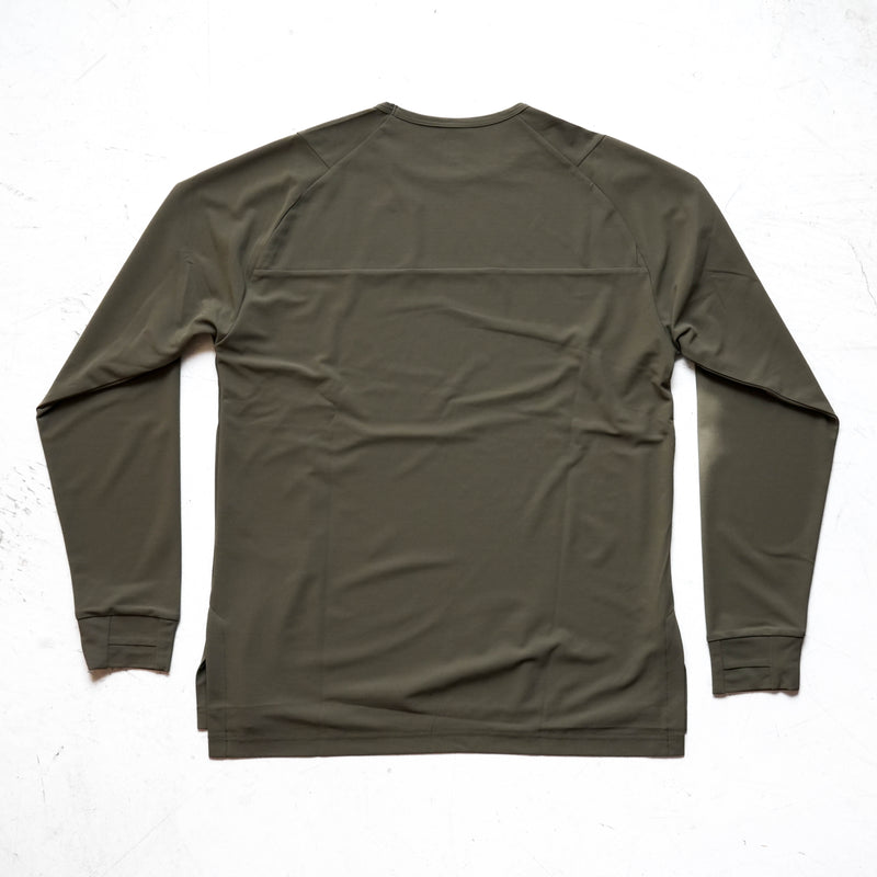 24FW ONEDAY L/S TEE KHAKI