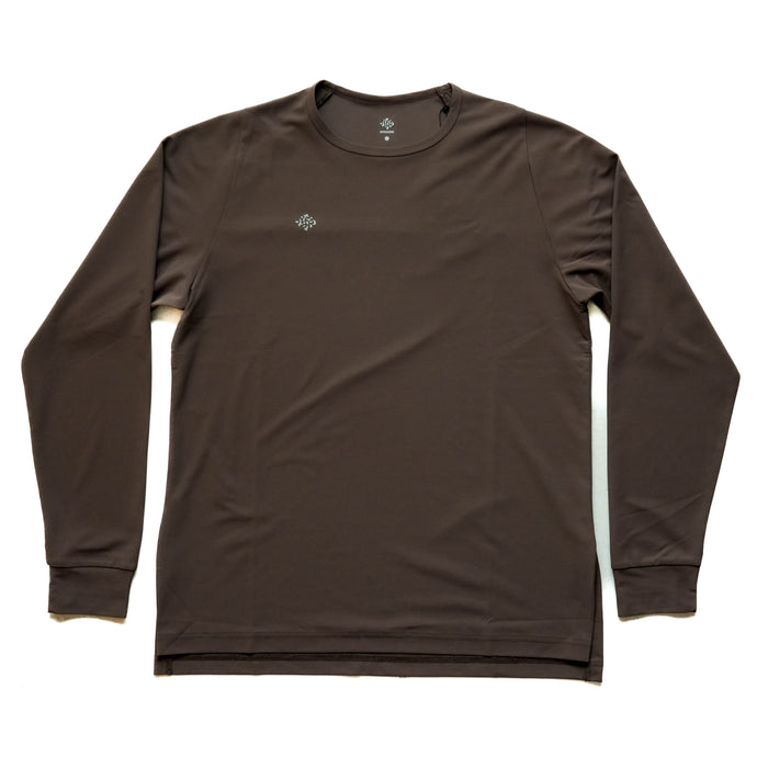 24FW ONEDAY L/S TEE BROWN