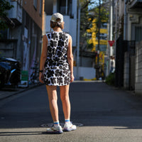 FLOWER NOSLEEVE - WHITE -