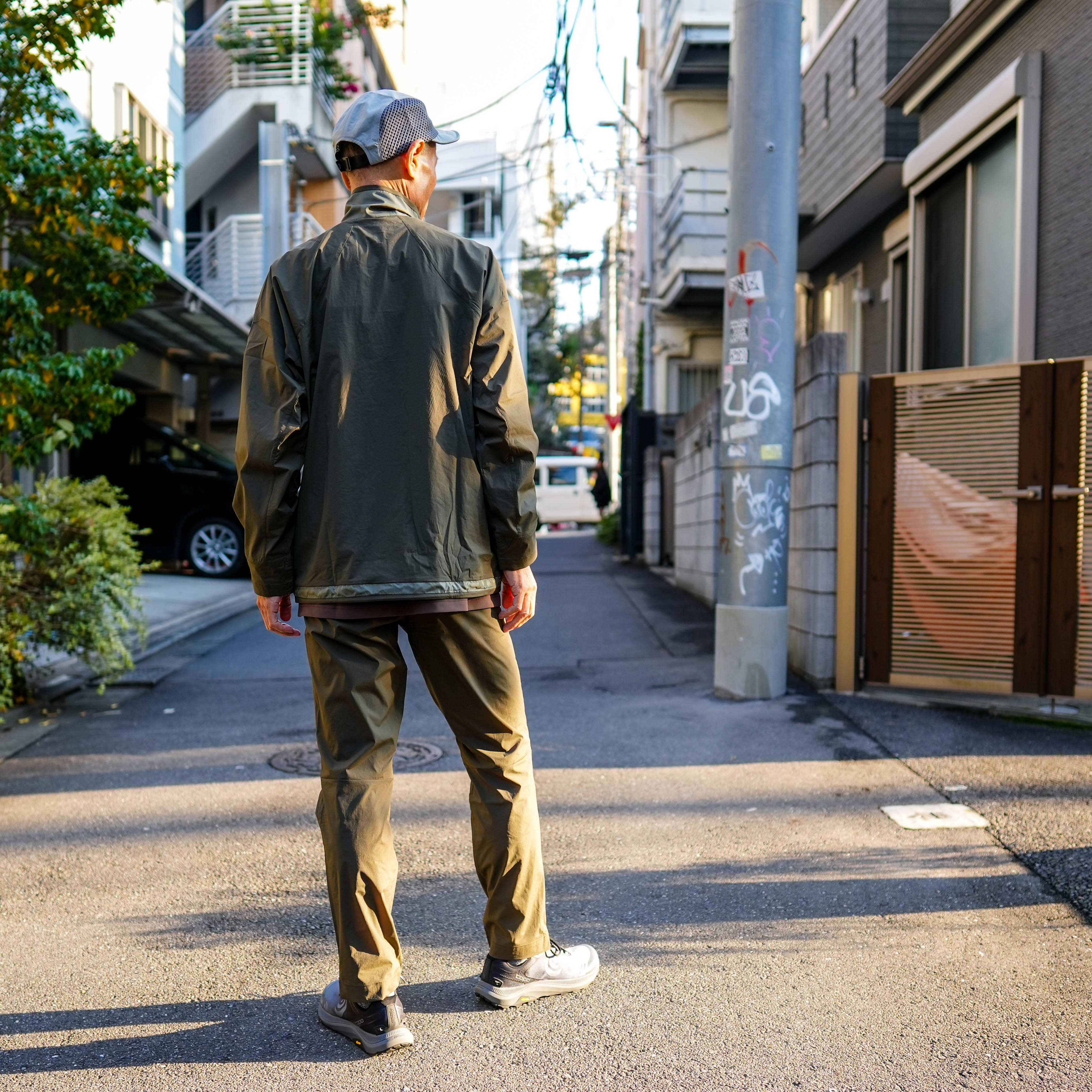 UL STRETCH NYLON JACKET OLIVE – CONNECTED