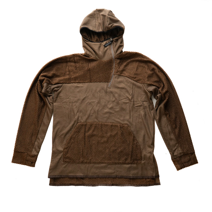 24FW Octa UTILITY HOODIE D.BROWN