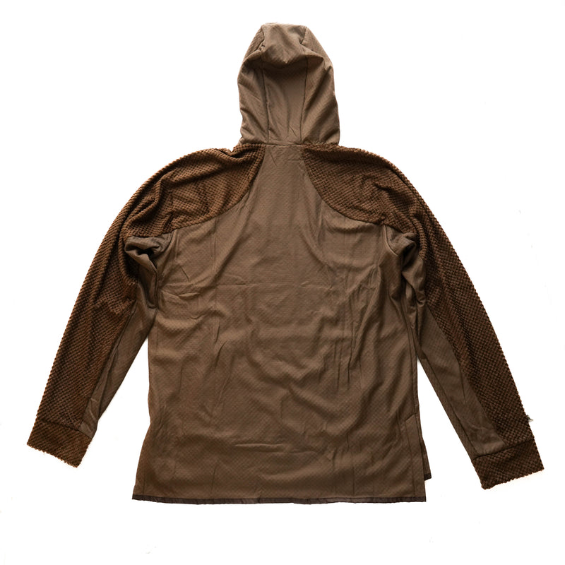 24FW Octa UTILITY HOODIE D.BROWN