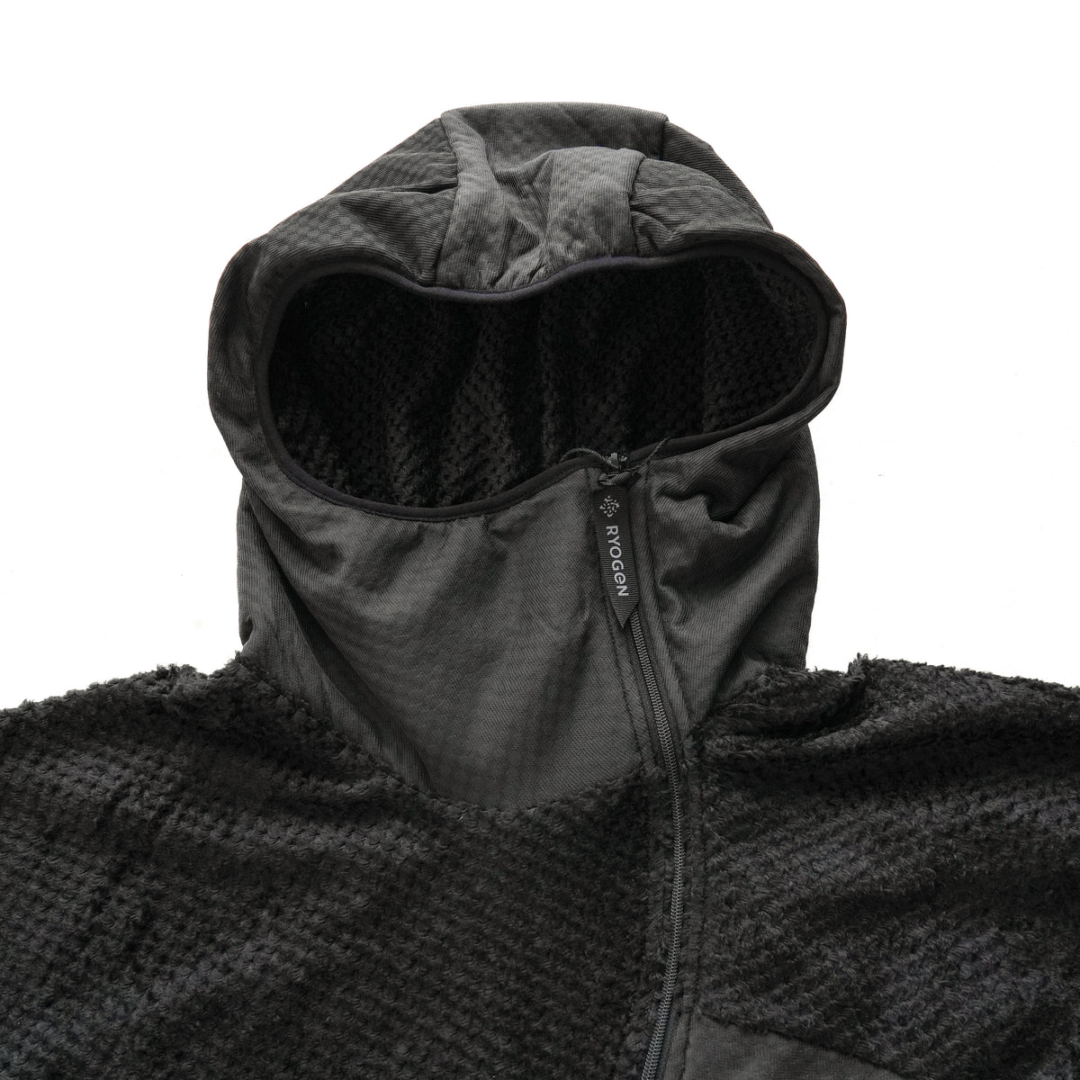 24FW Octa UTILITY HOODIE BLACK