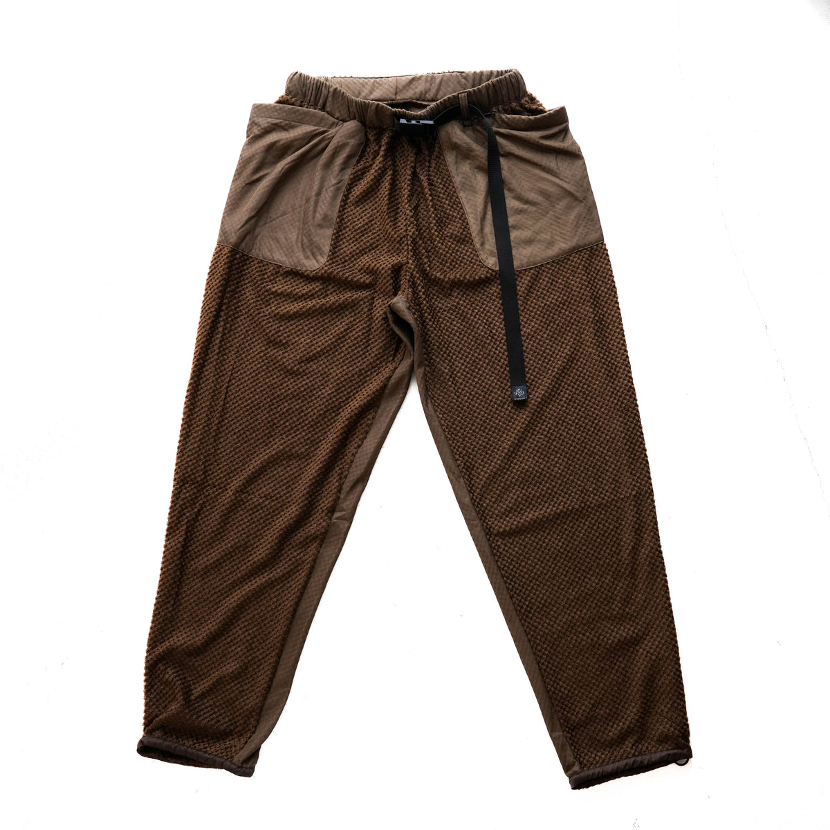 24FW Octa TAPERED JOGGER D.BROWN