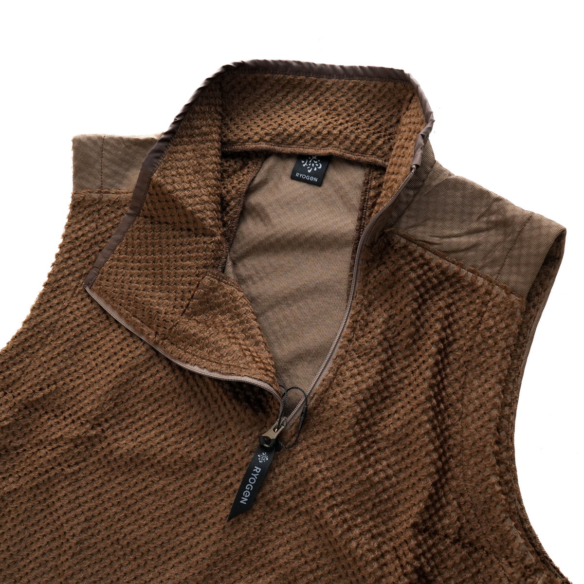 24FW Octa UTILITY VEST D.BROWN