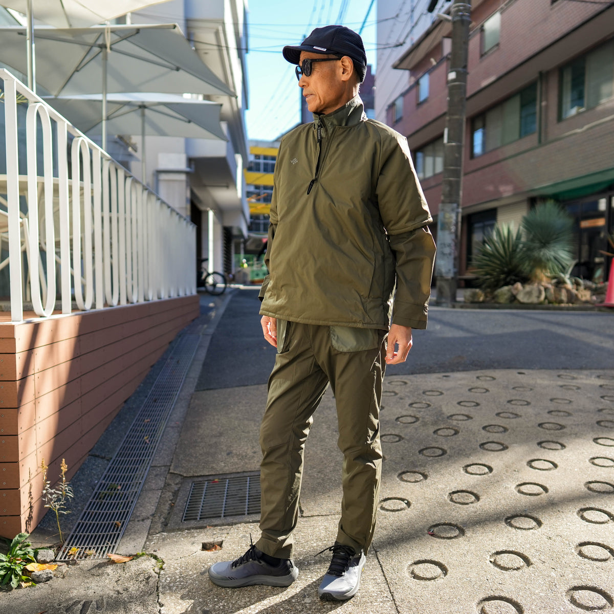 24FW REPEL PADDING H/S TEE OLIVE