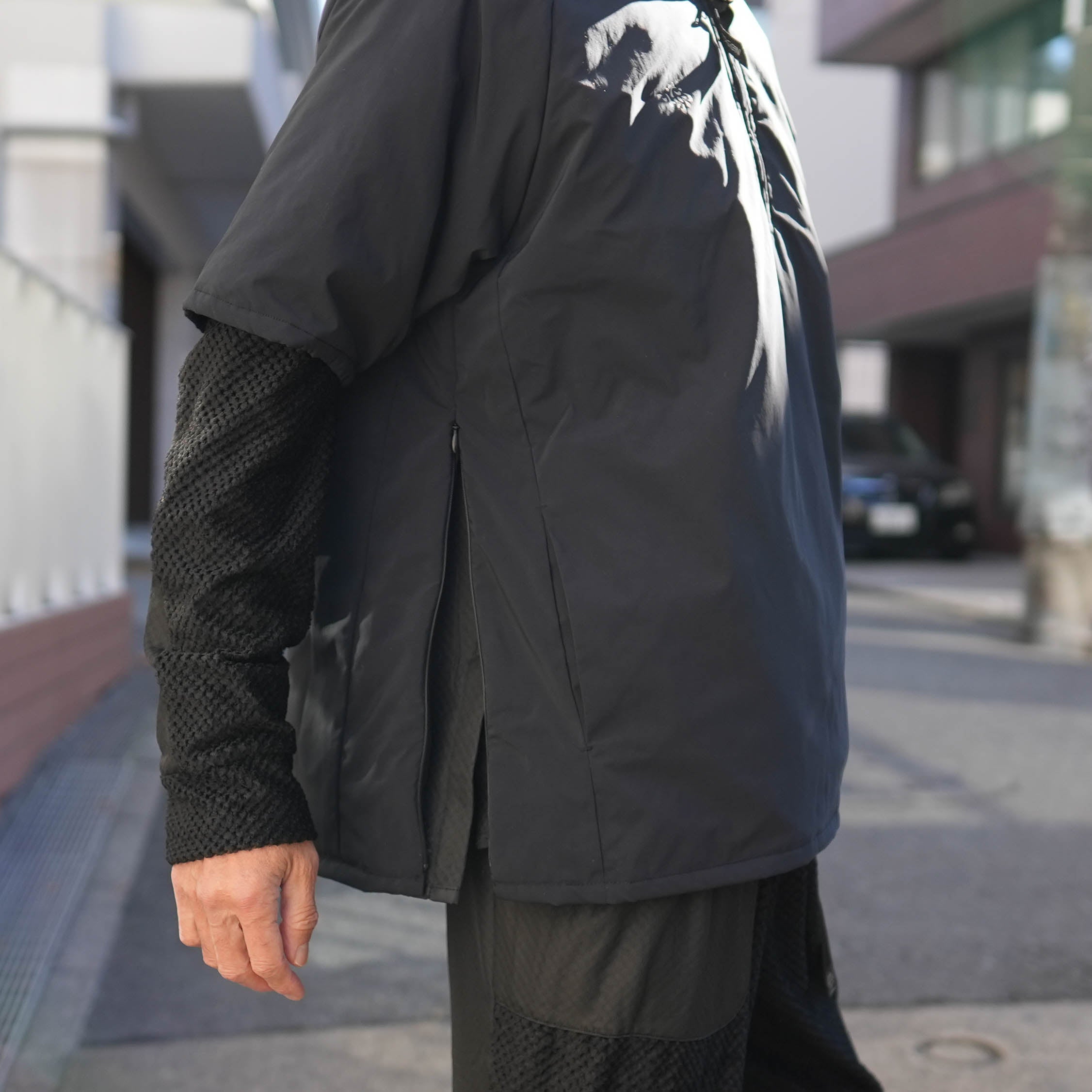 24FW REPEL PADDING H/S TEE BLACK – CONNECTED