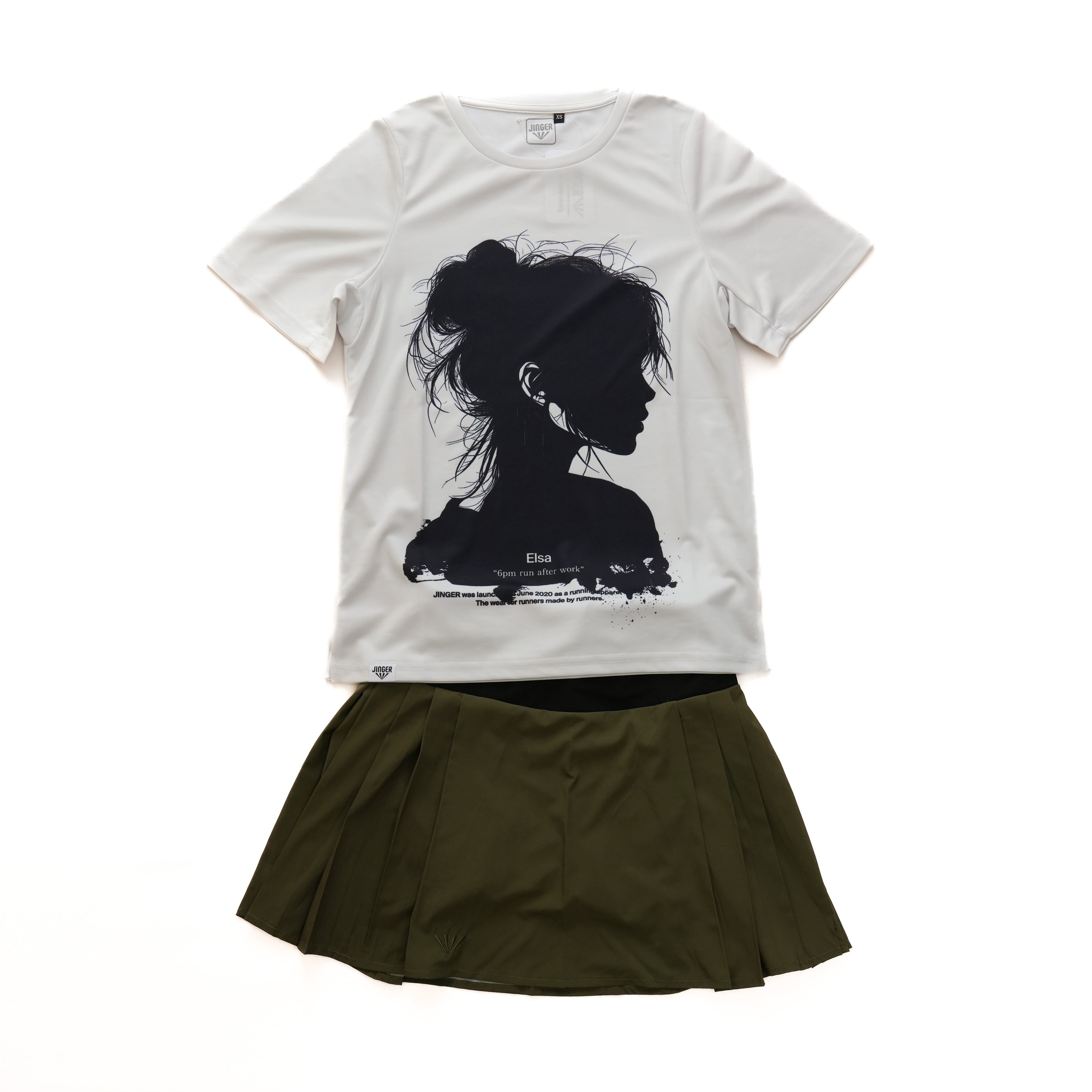 ユニセックス ランニングTシャツ【J-1041/WHT】 – CONNECTED