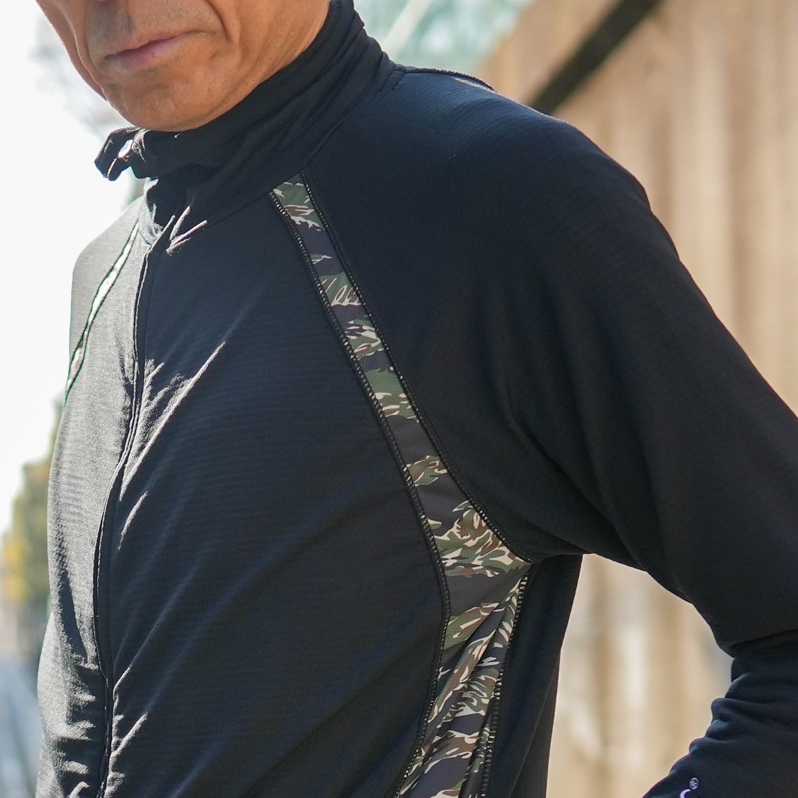 MMA POLARTEC® PG Zip-High Black – CONNECTED