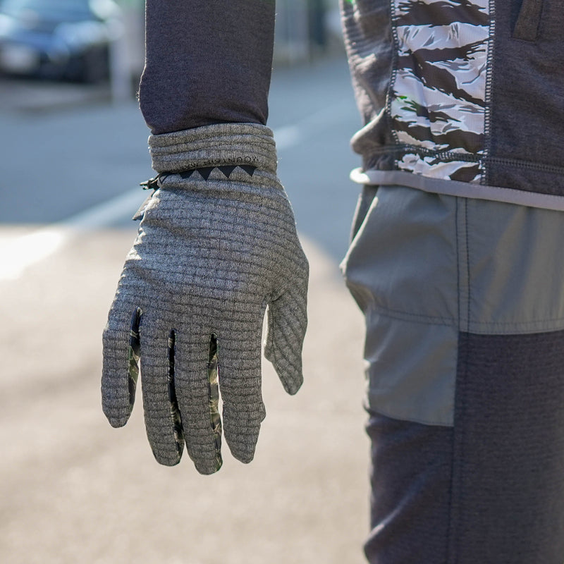 MMA POLARTEC®  Power Grid Glove Gray