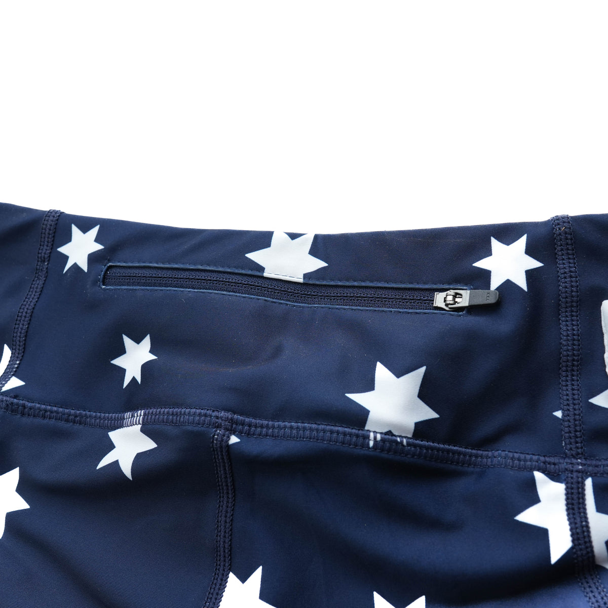 Wmns Star Combat+ Short Tights 7inch - Blue/White Aop [レディーズ]