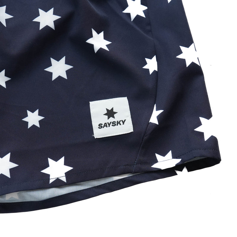 Star Pace Shorts 5inch - Blue/White Aop [メンズ]