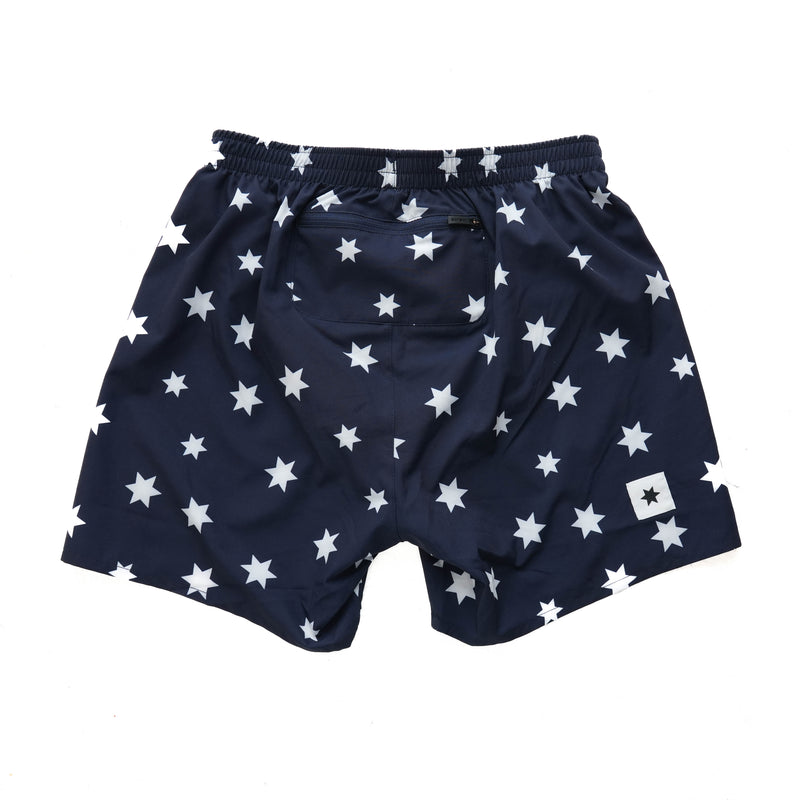 Star Pace Shorts 5inch - Blue/White Aop [メンズ]