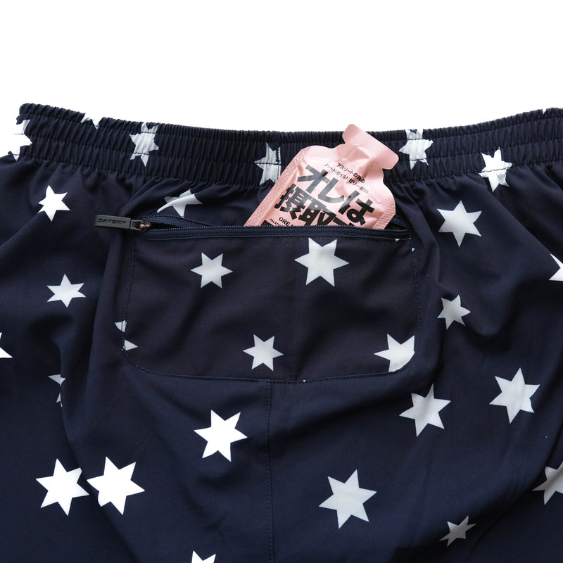Star Pace Shorts 5inch - Blue/White Aop [メンズ]