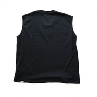 WASHI open collar French sleeve /BLACK