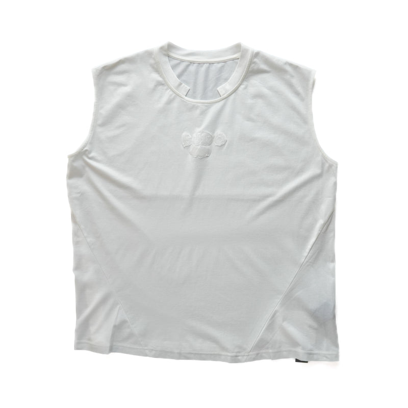 WASHI open collar French sleeve /OFF WHITE