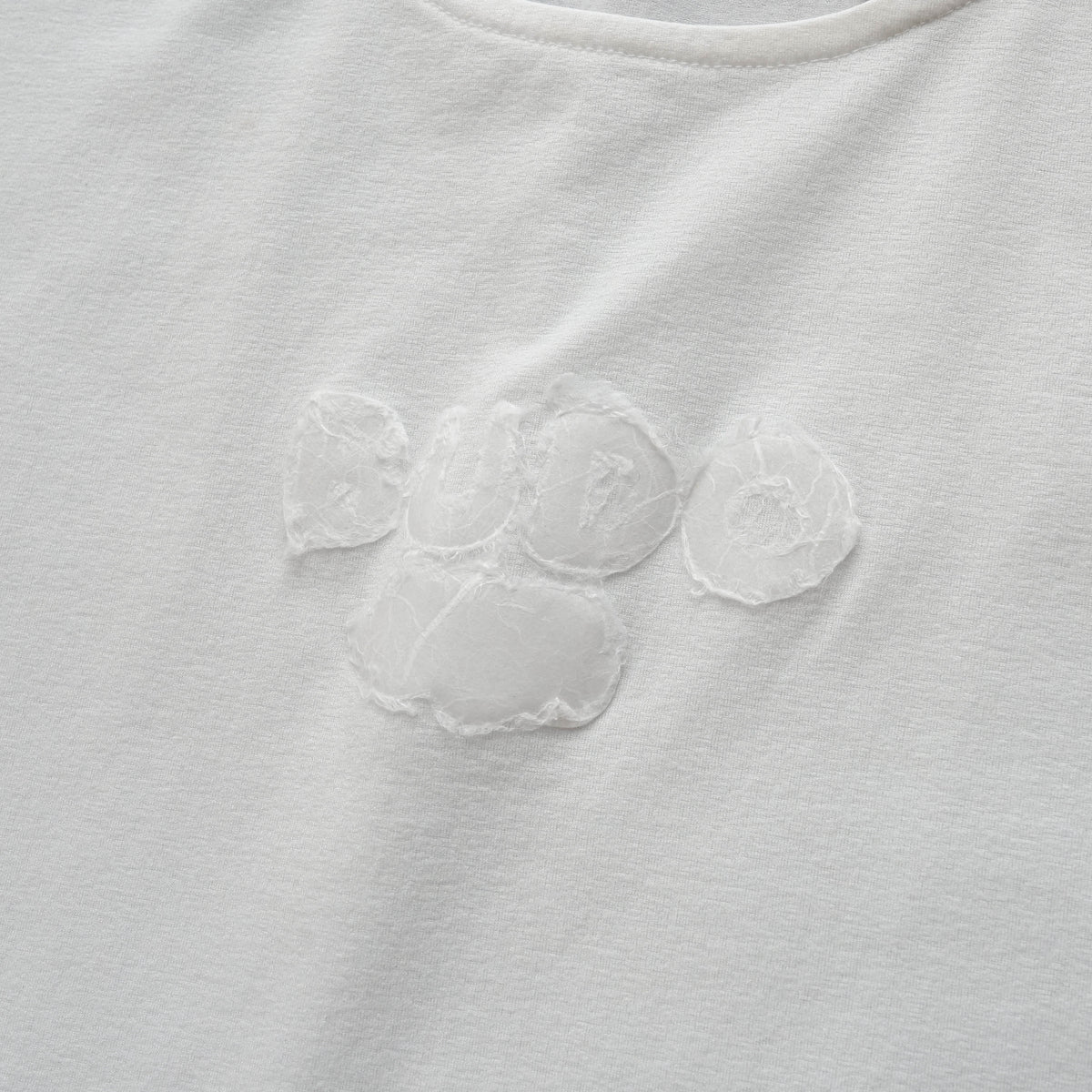 WASHI open collar French sleeve /OFF WHITE