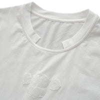 WASHI open collar French sleeve /OFF WHITE