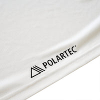 MMA Logo Sleeve-less POLARTEC® version White