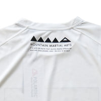 MMA Logo Sleeve-less POLARTEC® version White