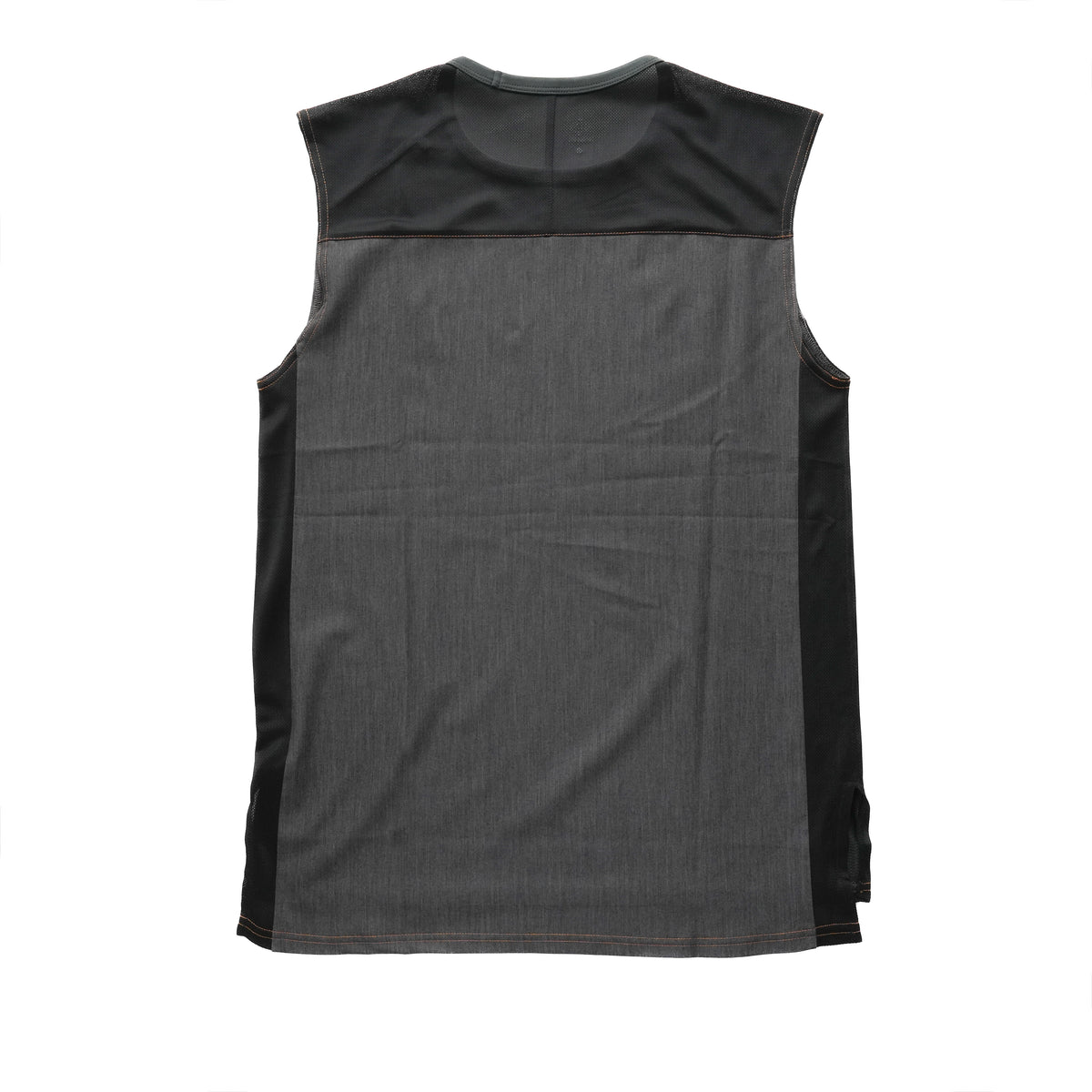 DENIM FRENCH SLEEVE TEE  BLACK