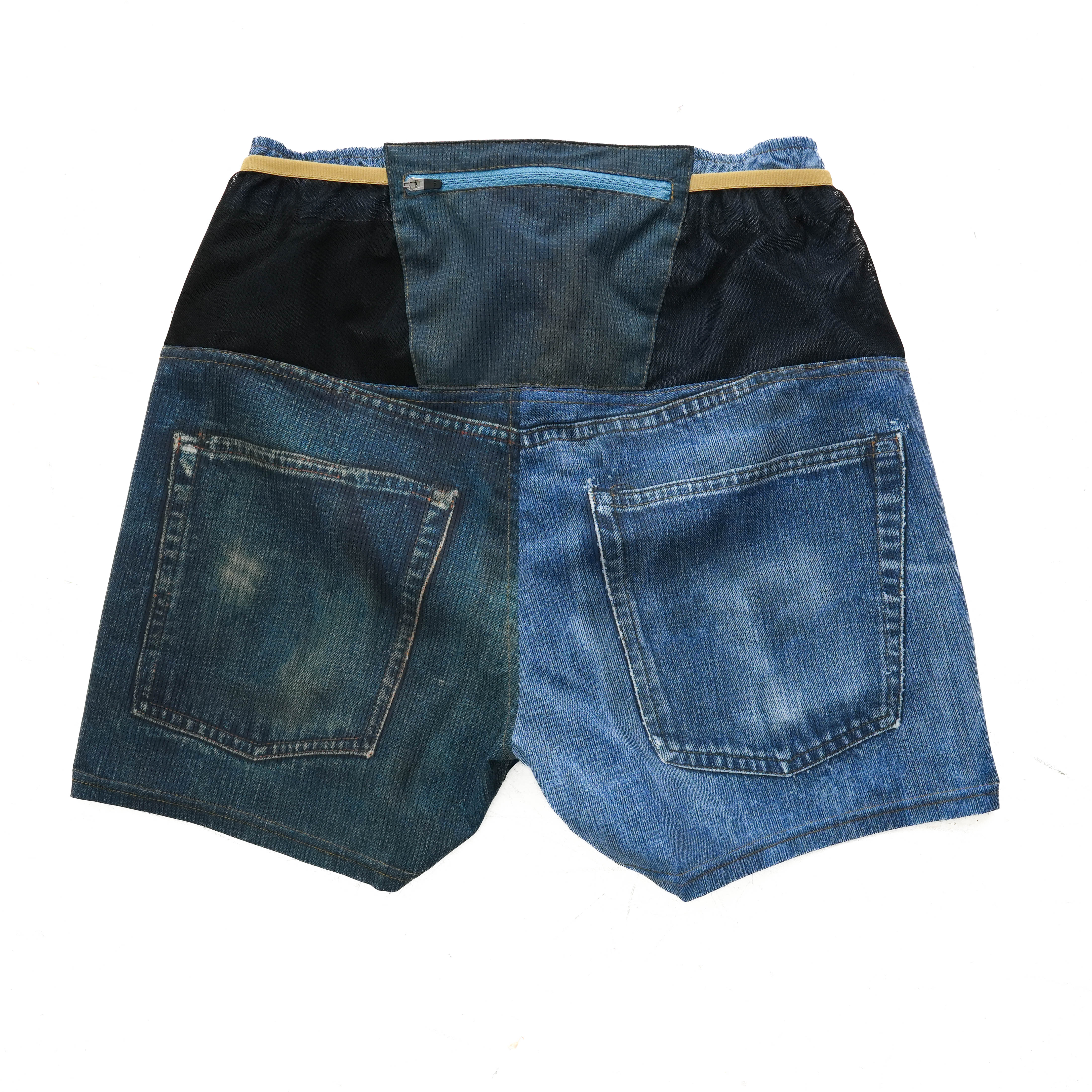 陸上用パンツ MMA Denim Racing Run Shorts MMA(MOUNTAIN MARTIAL ATRTS) Denim Racing Run Shorts (Denim60