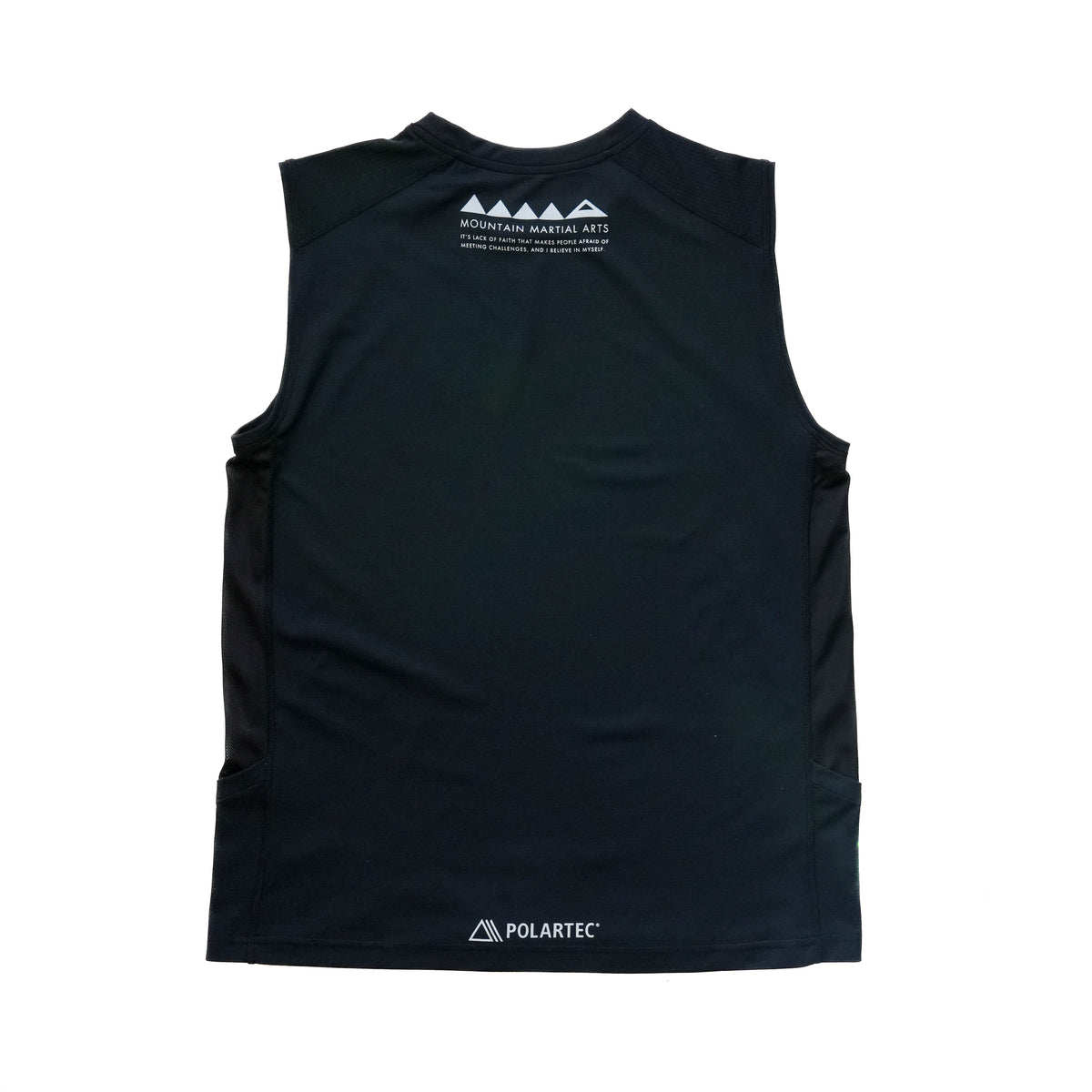 MMA Logo Sleeve-less POLARTEC® version Black