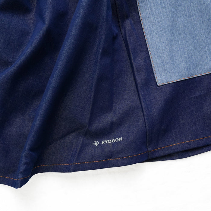 DENIM DOCKING RUN SKIRT　DENIM
