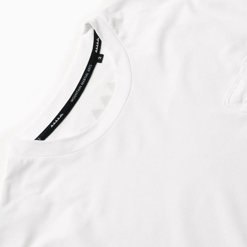 MMA Dry Pocket Tee (White)