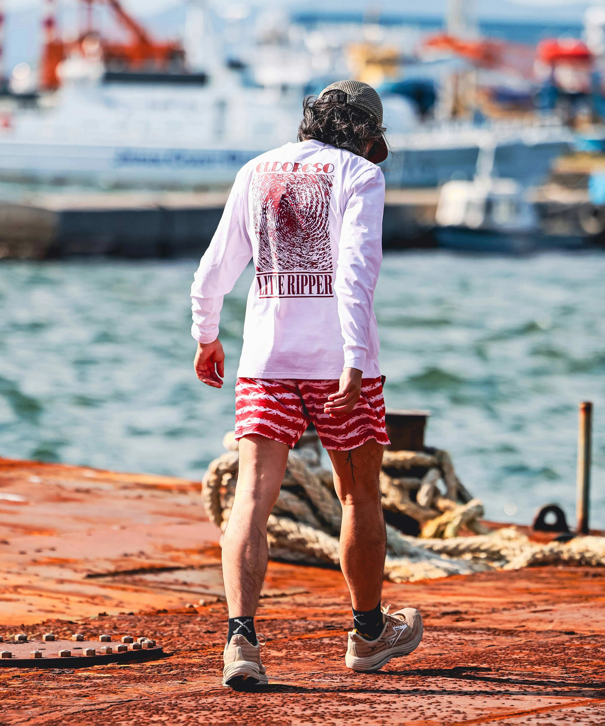 Little Ripper Long Tee(White)
