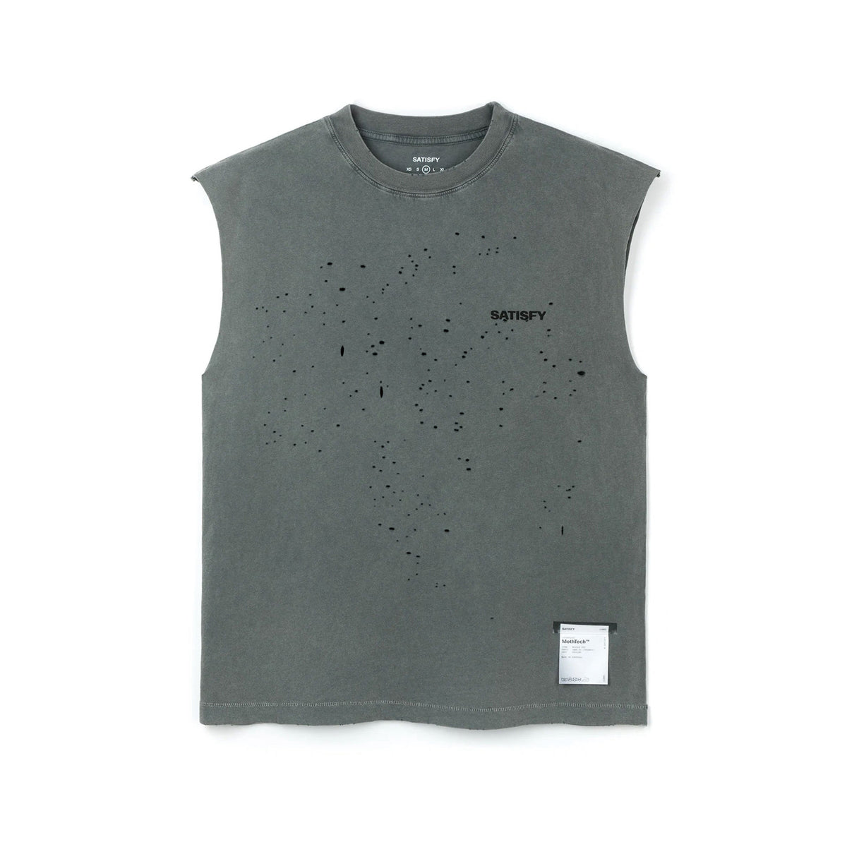 MothTech™ Muscle Tee - Faded Black -