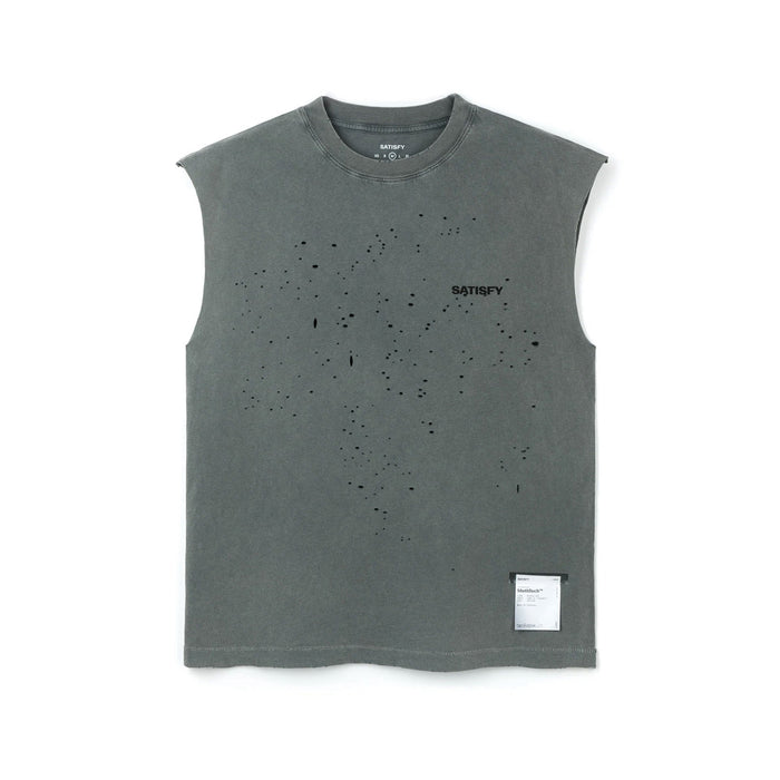 MothTech™ Muscle Tee - Faded Black -