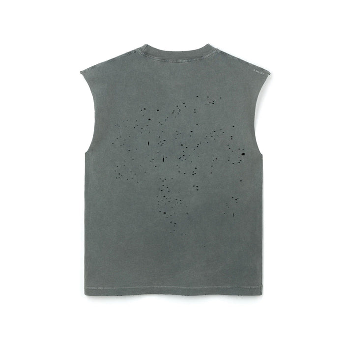 MothTech™ Muscle Tee - Faded Black -