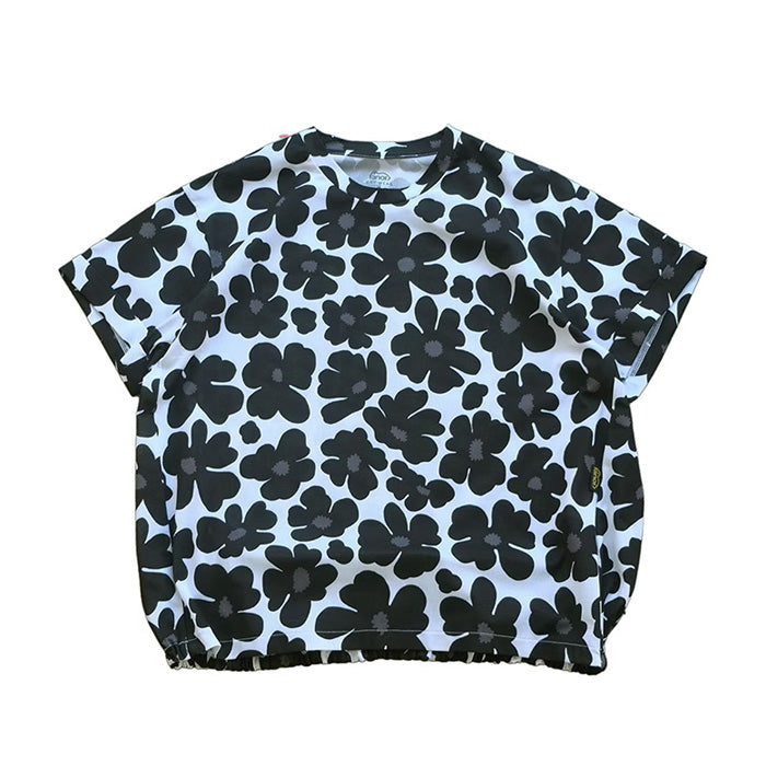 FLOWER GATHERING T-SHIRT - WHITE -