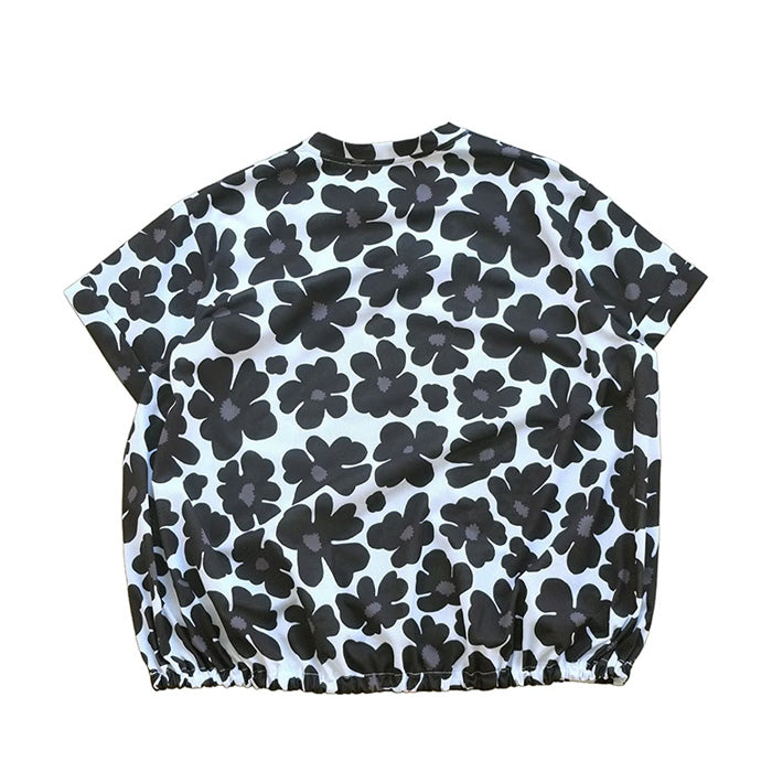 FLOWER GATHERING T-SHIRT - WHITE -