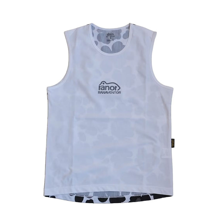 FLOWER NOSLEEVE - WHITE -