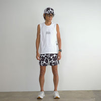 FLOWER NOSLEEVE - WHITE -