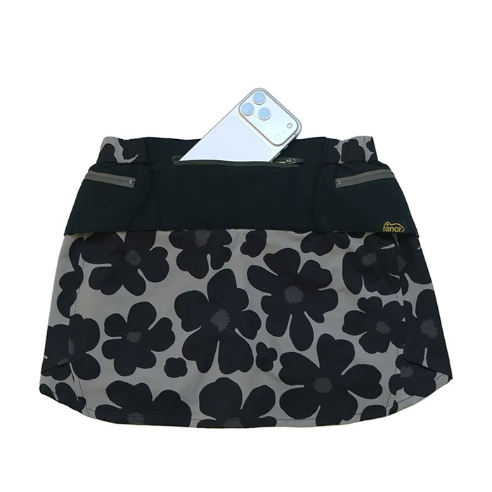 FLOWER SKIRT - BEIGE -