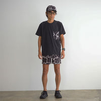 FLOWER T-SHIRT - BLACK -