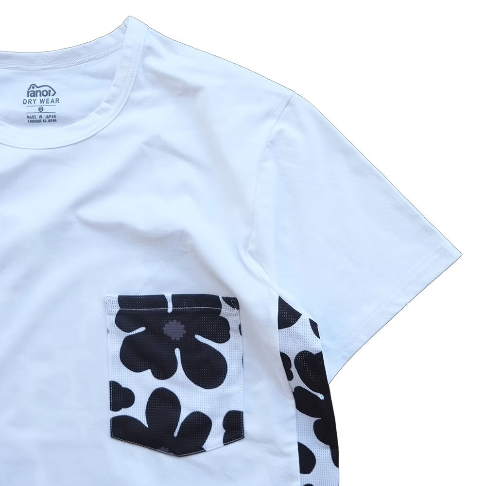 FLOWER T-SHIRT - WHITE -