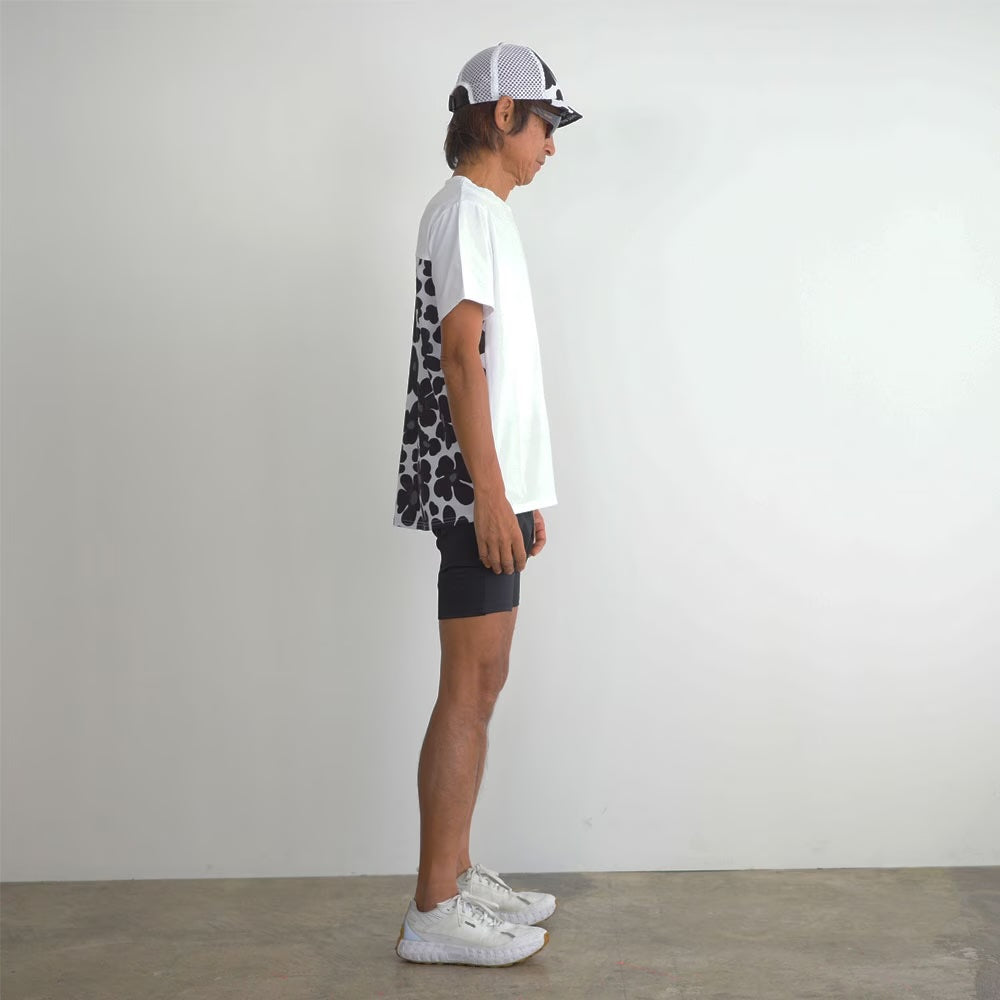 FLOWER T-SHIRT - WHITE -